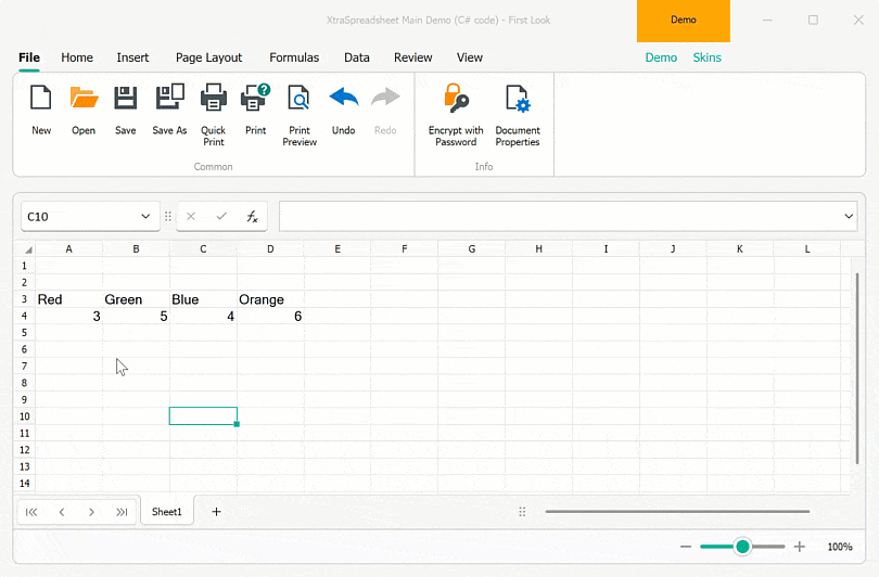 Dynamic Array Formulas, Spreadsheet Document API | DevExpress
