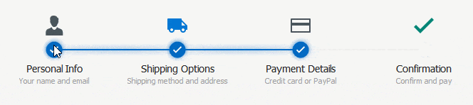 Step Progress Bar - UX Enhancements, WinForms | DevExpress