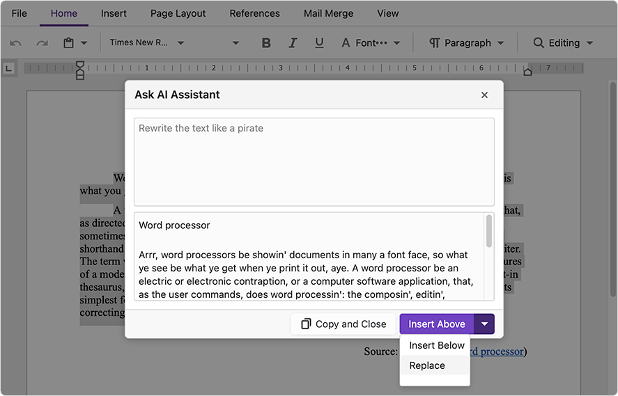 Blazor AI Chat Component, DevExpress