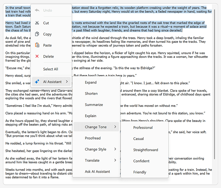 WinForms AI Assistant, DevExpress