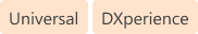 Universal and DXperience Subscriptions